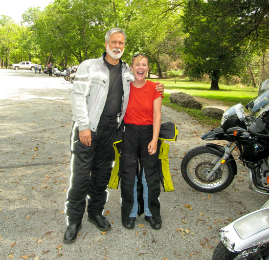 Gale with Dave Allen at RTE in Sulphur, OK