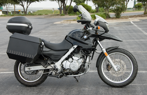 Motorcycle Journeys Gale's BMW F650 GS